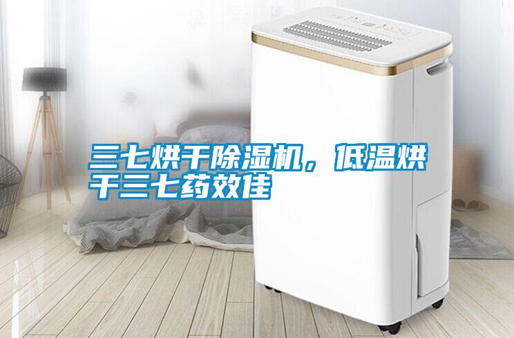 三七烘干除濕機，低溫烘干三七藥效佳