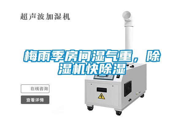 梅雨季房間濕氣重，除濕機(jī)快除濕