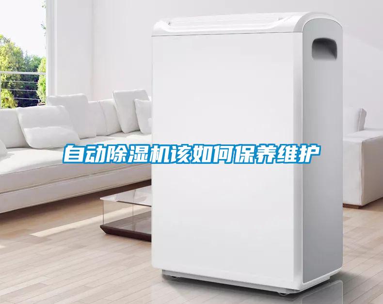 自動(dòng)除濕機(jī)該如何保養(yǎng)維護(hù)