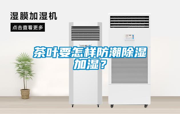 茶葉要怎樣防潮除濕加濕？