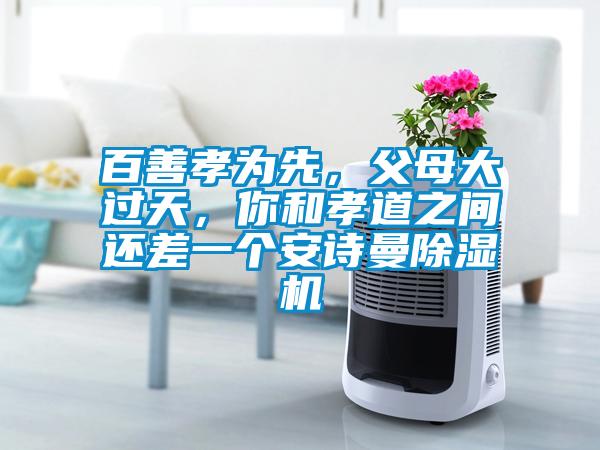 百善孝為先，父母大過(guò)天，你和孝道之間還差一個(gè)安詩(shī)曼除濕機(jī)