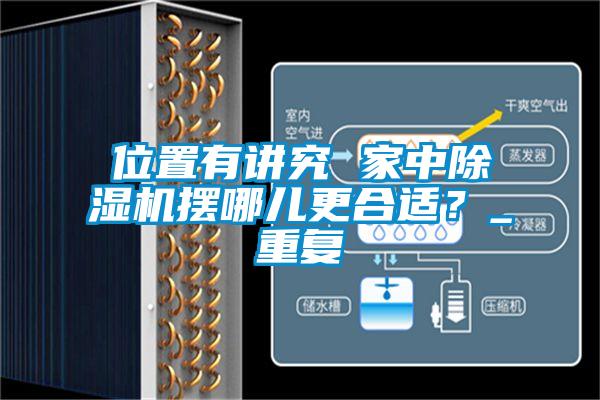 位置有講究 家中除濕機(jī)擺哪兒更合適？_重復(fù)