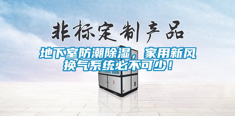 地下室防潮除濕，家用新風(fēng)換氣系統(tǒng)必不可少！
