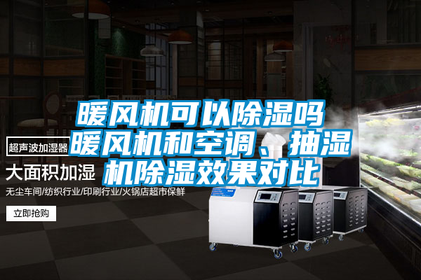 暖風(fēng)機(jī)可以除濕嗎 暖風(fēng)機(jī)和空調(diào)、抽濕機(jī)除濕效果對比