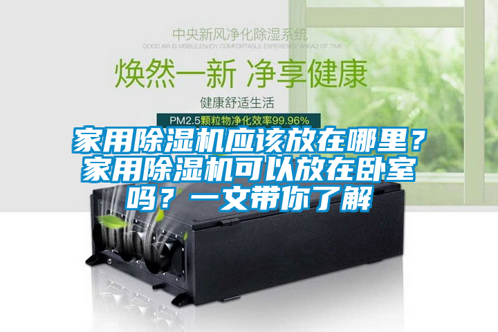 家用除濕機應(yīng)該放在哪里？家用除濕機可以放在臥室嗎？一文帶你了解