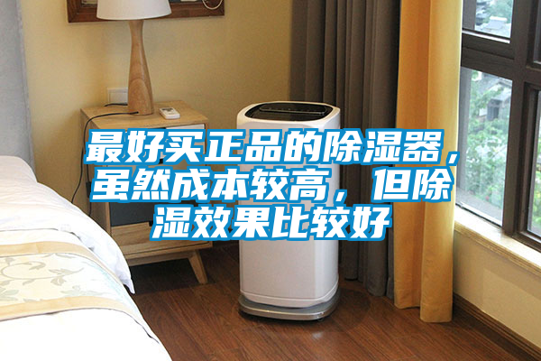 最好買正品的除濕器，雖然成本較高，但除濕效果比較好