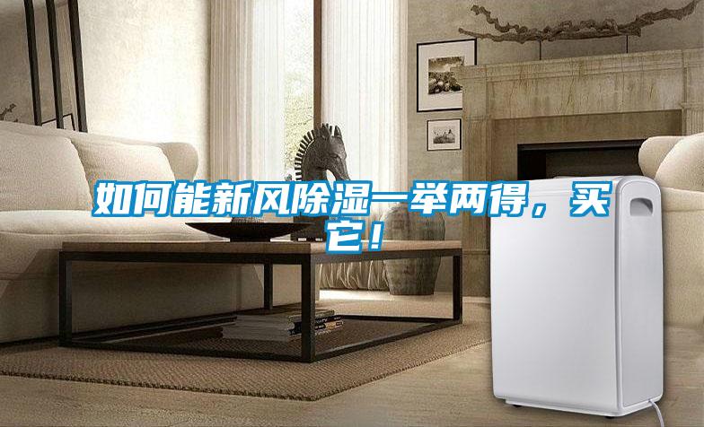 如何能新風(fēng)除濕一舉兩得，買它！