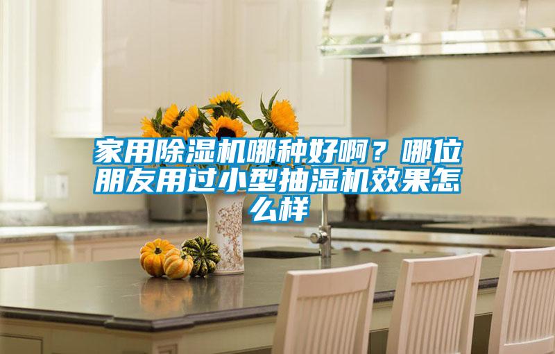 家用除濕機(jī)哪種好?。磕奈慌笥延眠^(guò)小型抽濕機(jī)效果怎么樣