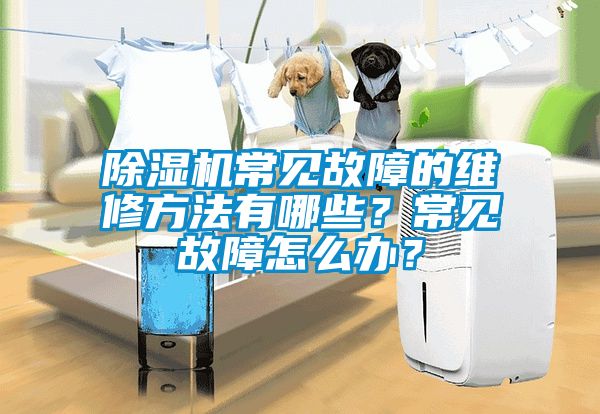 除濕機(jī)常見(jiàn)故障的維修方法有哪些？常見(jiàn)故障怎么辦？