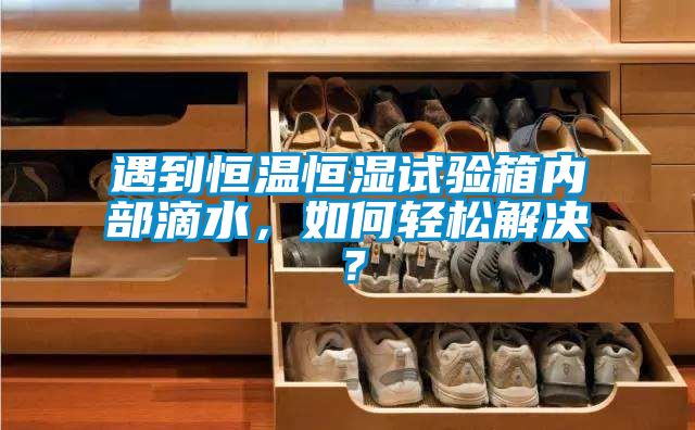 遇到恒溫恒濕試驗箱內(nèi)部滴水，如何輕松解決？