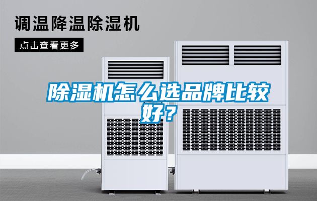 除濕機(jī)怎么選品牌比較好？